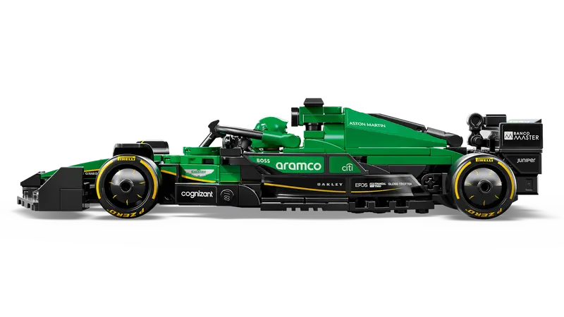 LEGO Speed 77245 Aston Martin Aramaco F1 AMR24 Race Car