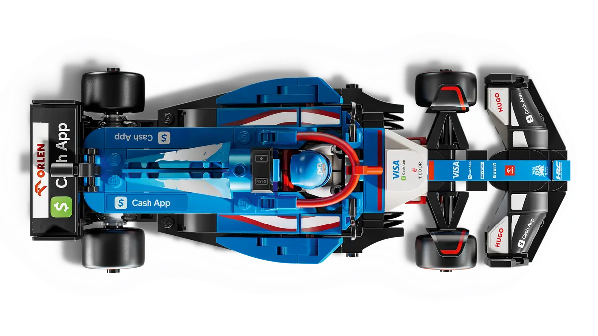 LEGO Speed 77246 Visa Cash App RB VCARB 01 F1 Race Car