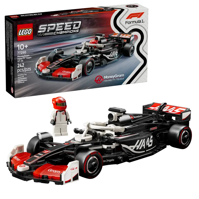 LEGO Speed 77250 MoneyGram Haas F1 Team Vf-24 Race Car