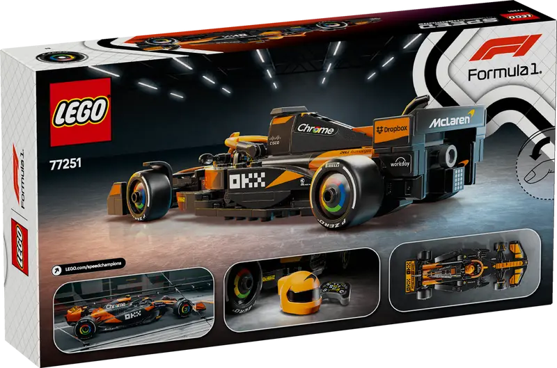 LEGO Speed 77251 McLaren F1 Team MCL38 Race Car
