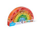 Rainbow Shaped 100 pc Animal Puzzle