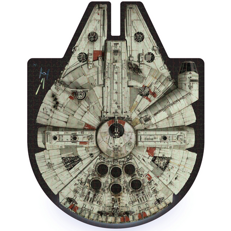 Star Wars Millennium Falcon Jigsaw Puzzle and Trivia