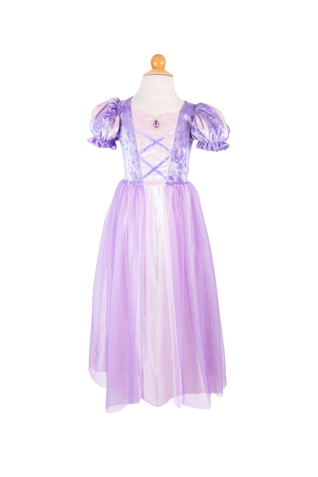 Velvety Soft Once Upon a Tower Princess, Size 5-6