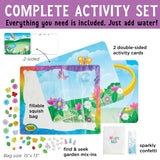 Sensory Squish Bag Butterfly Garden