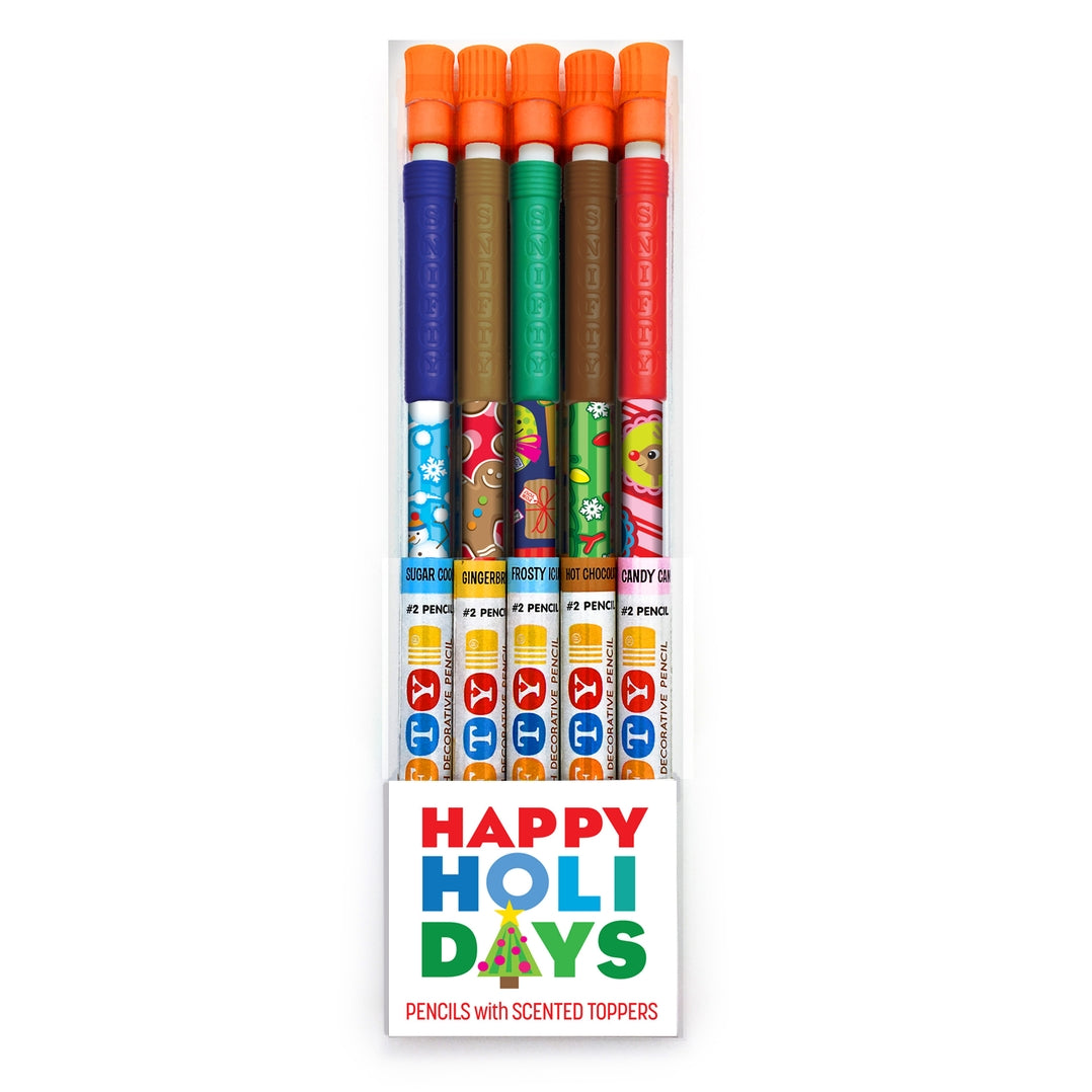 Holiday Scented Pencils and Toppers Set