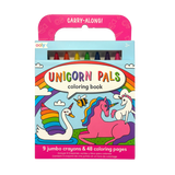 Carry Along Unicorn Pals Coloring Book and Crayon Set