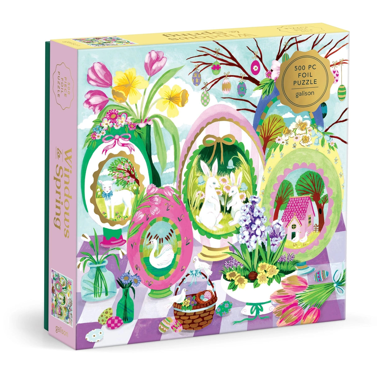 Windows To Spring 500 Foil Piece Puzzle