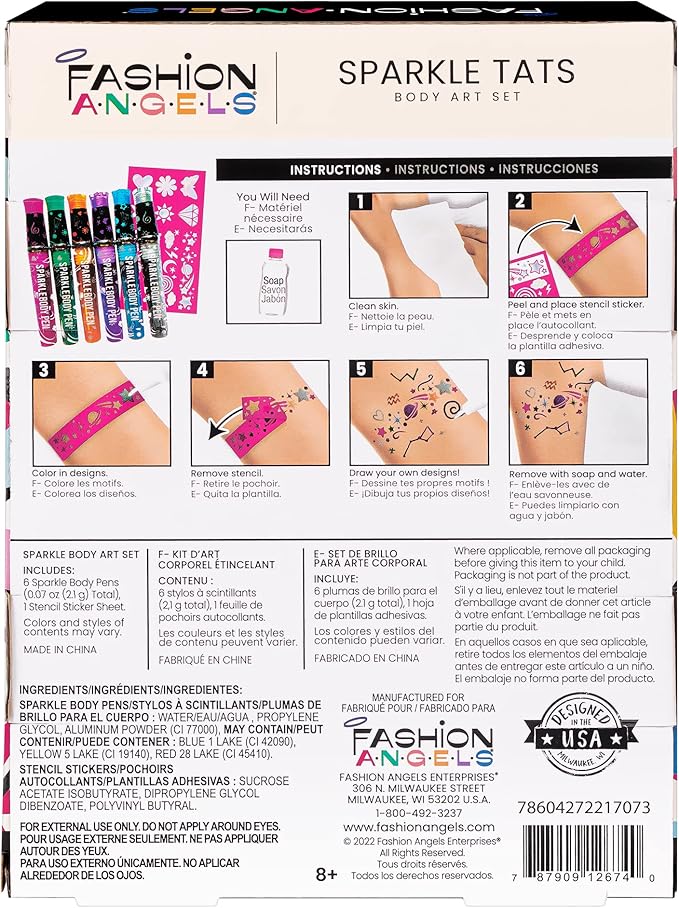 Sparkle Tats Tattoo Artist Kit