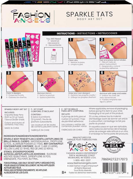 Sparkle Tats Tattoo Artist Kit