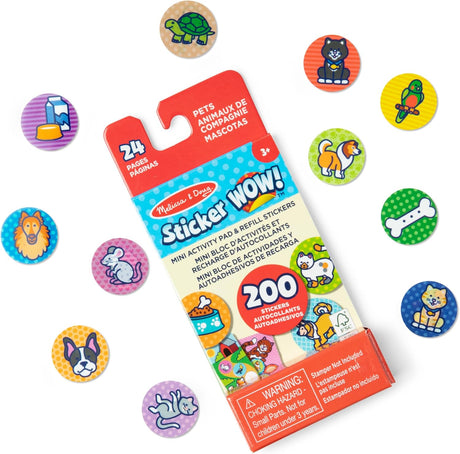Sticker WOW! Sticker Stamper & Activity Pad - Pets Refill Pack