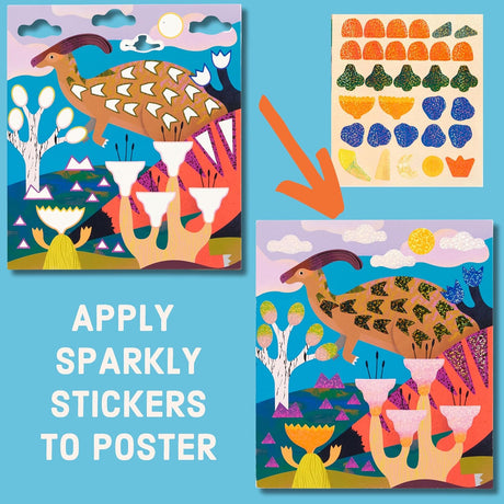 Sticker Set Dinosaur Land
