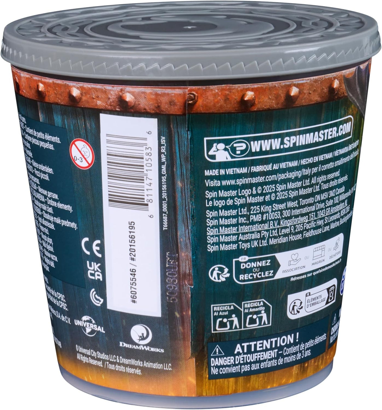 Dreamworks Dragons How to Train Your Dragon Barrel of Dragons