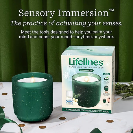 Lifelines Flameless Candle Diffuser Winter Edition