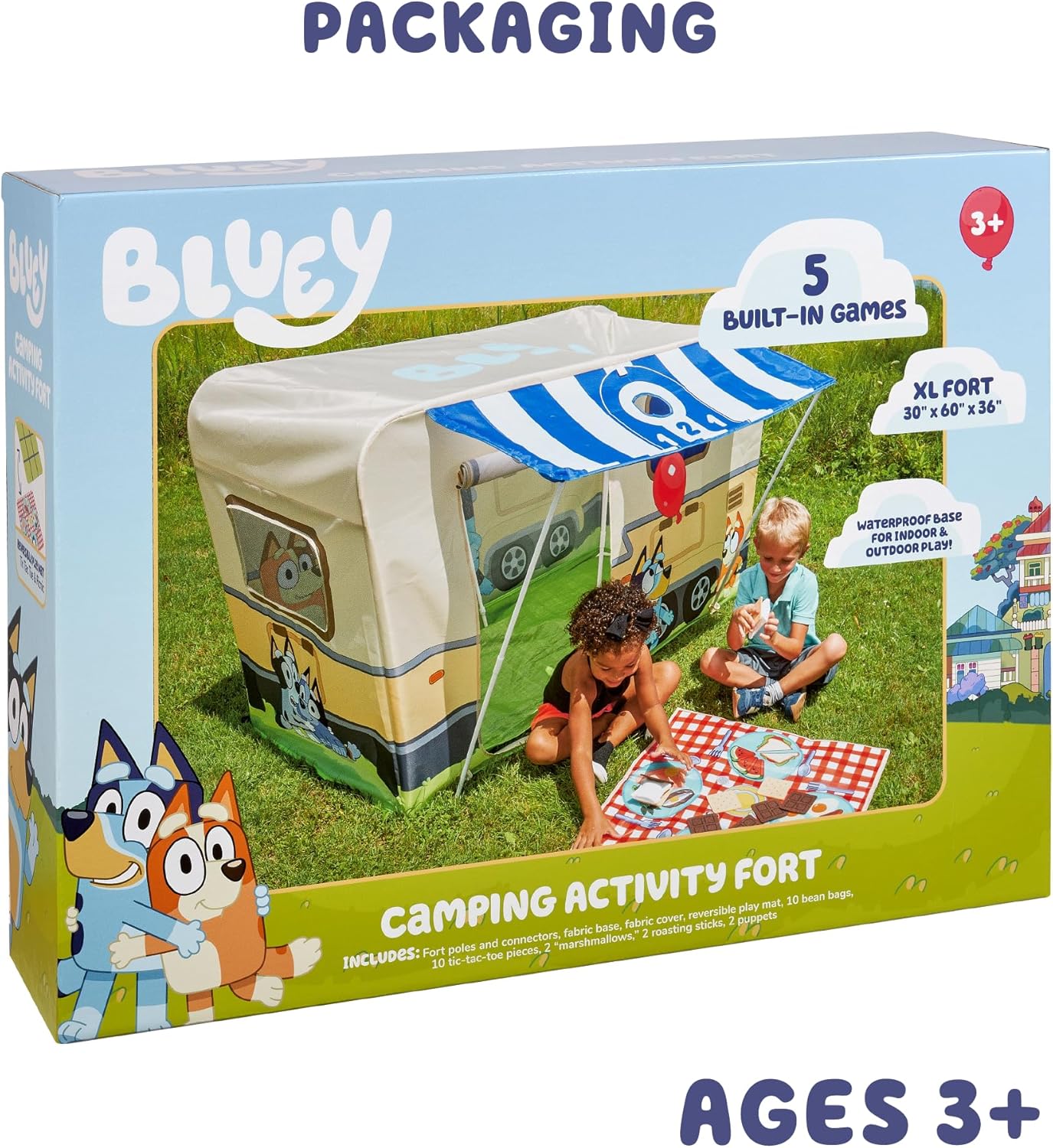 bluey zelten Bluey Camping Activity Fort