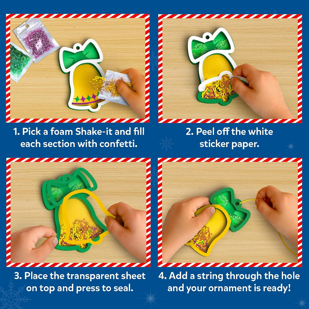 Shake-Its! Christmas Ornaments
