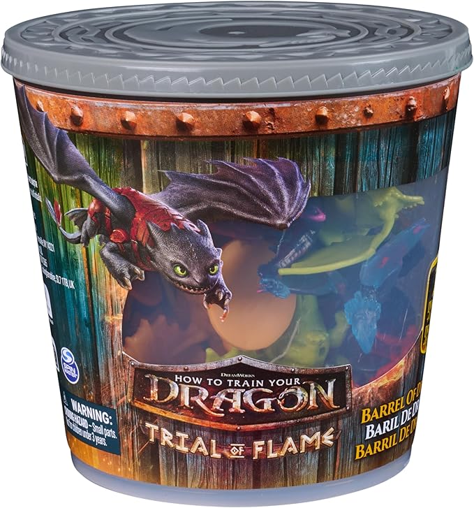 Dreamworks Dragons How to Train Your Dragon Barrel of Dragons