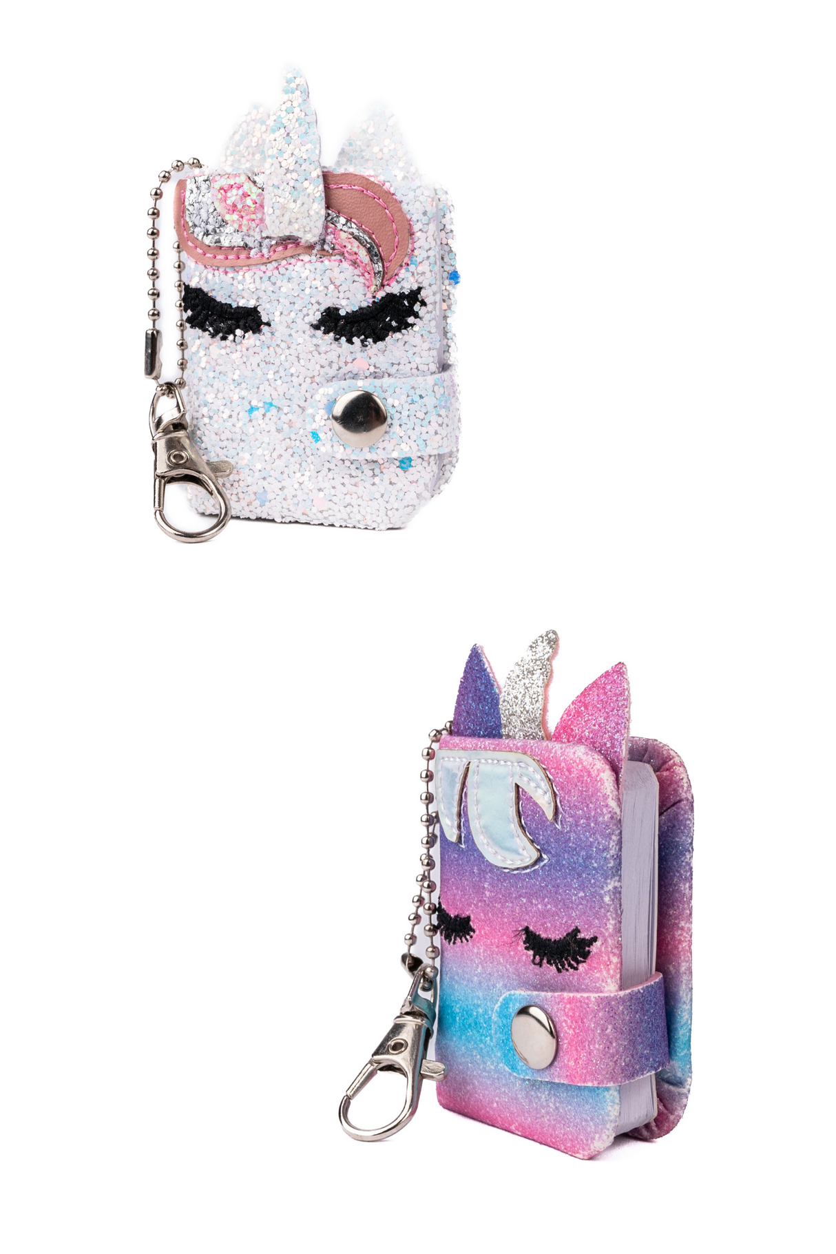 Mini Sparkly Friend Keychain Journal