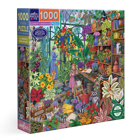 Alchemist's Greenhouse 1000 Piece Square Puzzle