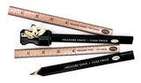 Wood & Work Carpenter Pencils & Sharpener