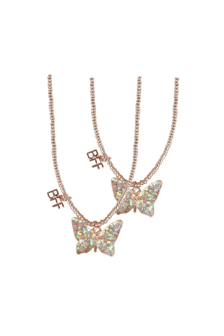 BFF Butterfly Share & Tear Necklaces