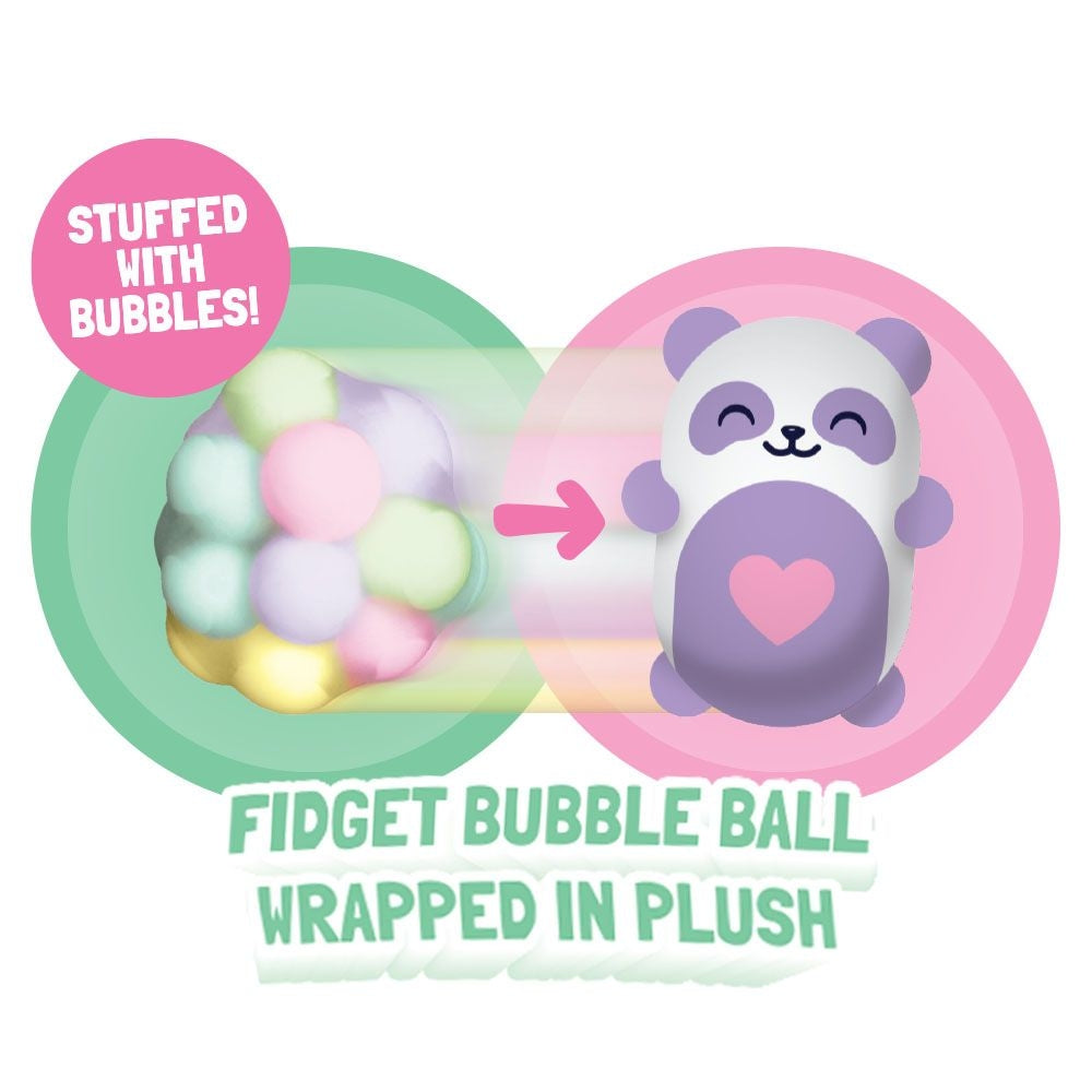 Bubble Stuffed Squishy Friends - A Very Axolotl Christmas