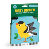 Crinkle Fabric Stroller Book Baby Birder
