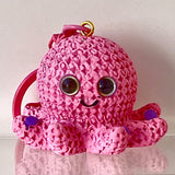 BC Mini Knitted Octopus Key Charm