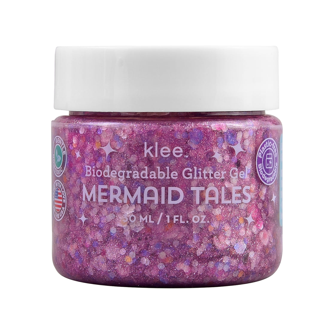 Klee Naturals Body Glitter Mermaid Tales 1 oz