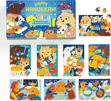 MudPuppy Calendar Advent Happy Hanukkah!
