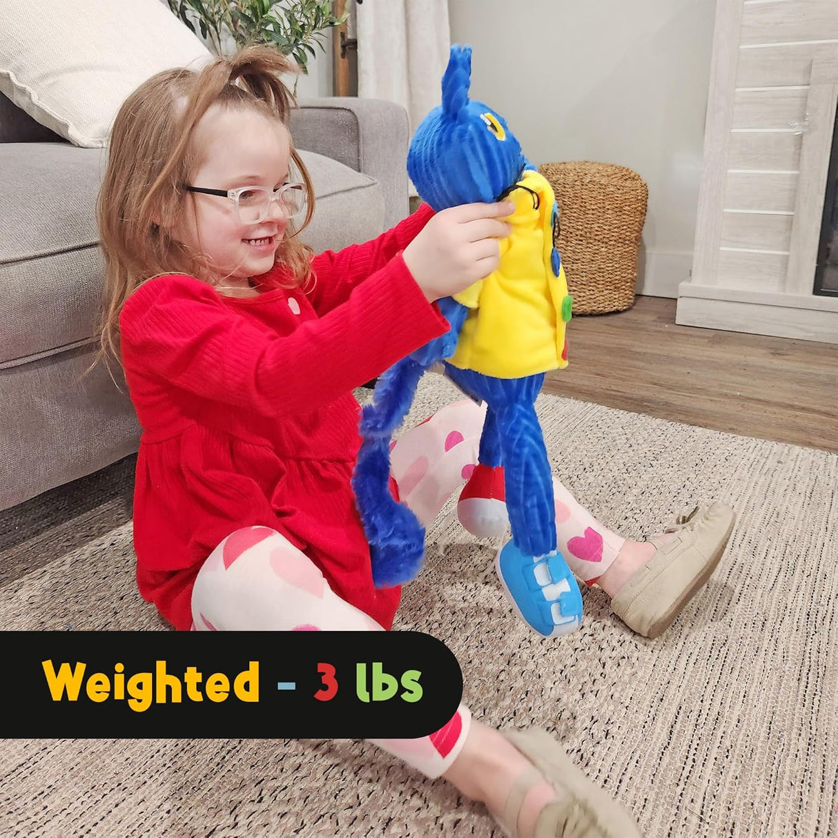 Pete the Cat Weighted Sensory Plush