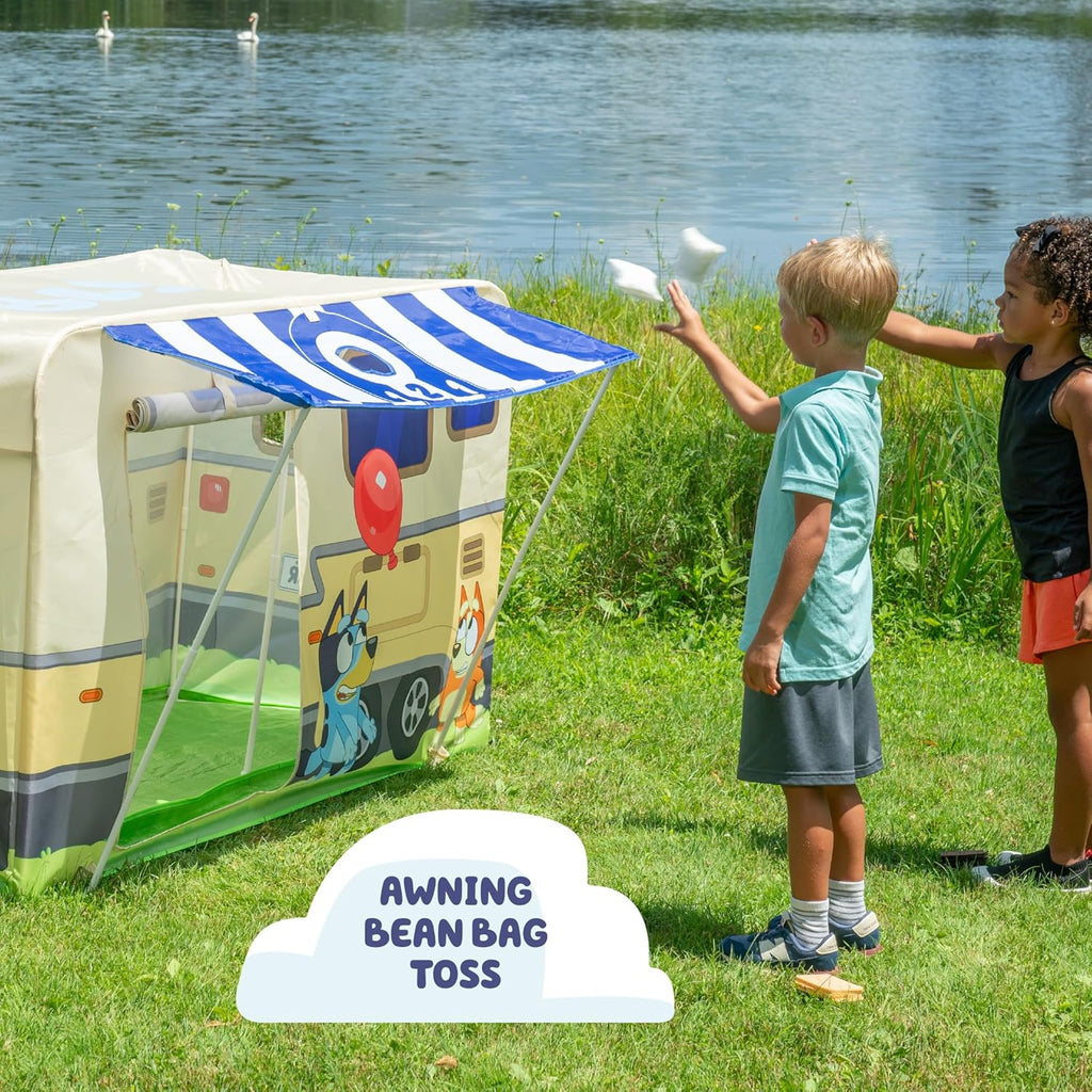 bluey play tent Bluey Camping Activity Fort – Turner Toys