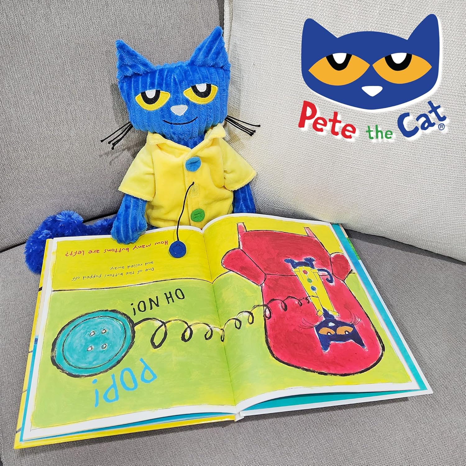 Pete the Cat Weighted Sensory Plush