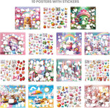 Capybara & Co. Sticker & Coloring Set