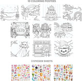 Capybara & Co. Sticker & Coloring Set