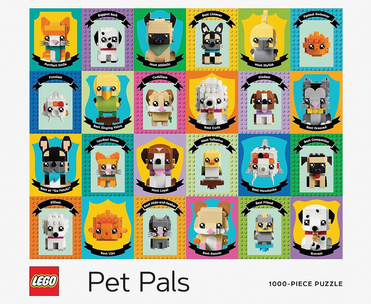 Lego Pet Pals 1000 Piece Puzzle