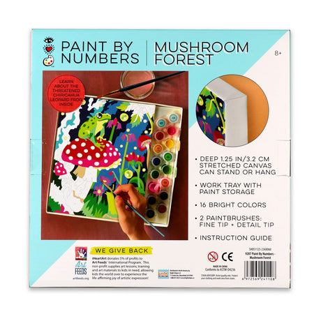Paint By Numbers - Mushroom Forest