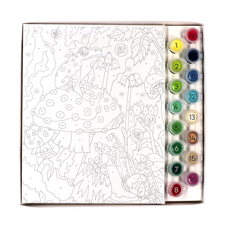 Paint By Numbers - Mushroom Forest