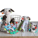 Taggies Buttercup Cow Crinkle Me