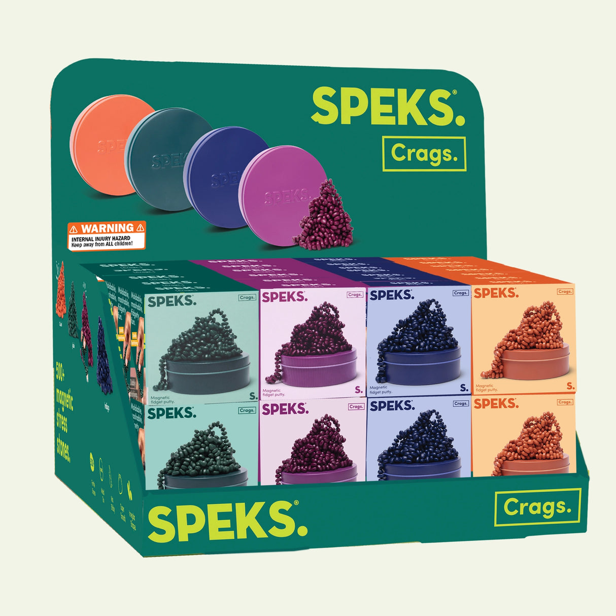 Speks Mini Matte Crags