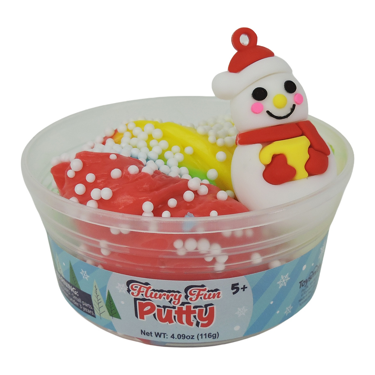 Toysmith Flurry Fun Putty (Holiday)