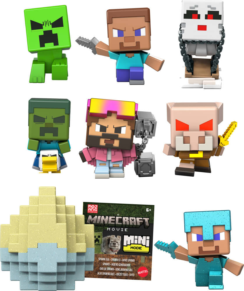 Minecraft Mini Mode Spawn Egg Blind Pack