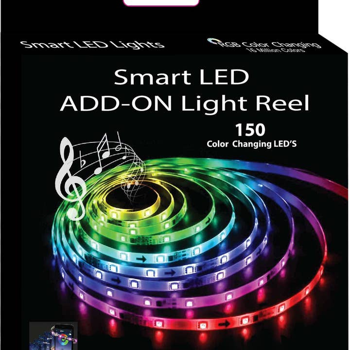 Smart LED Rainbow Lights 150 LED Add On Reel