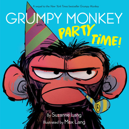 Grumpy Monkey Party Time! Board Book