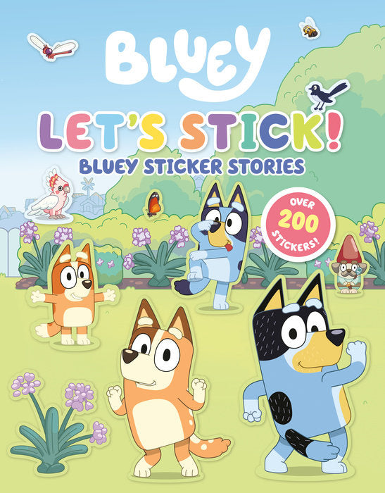 Bluey Let's Stick! Sticker Book