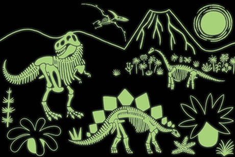 Puzzle 100 Glow Dinosaurs