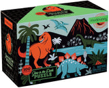 Puzzle 100 Glow Dinosaurs