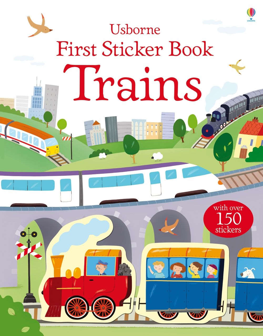 Usborne First Sticker Books Trains