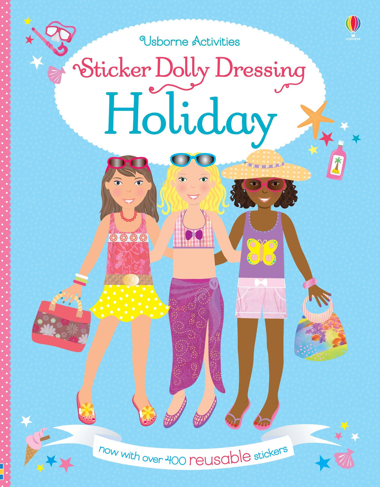 Usborne Dolly Dressing on Vacation Sticker Book