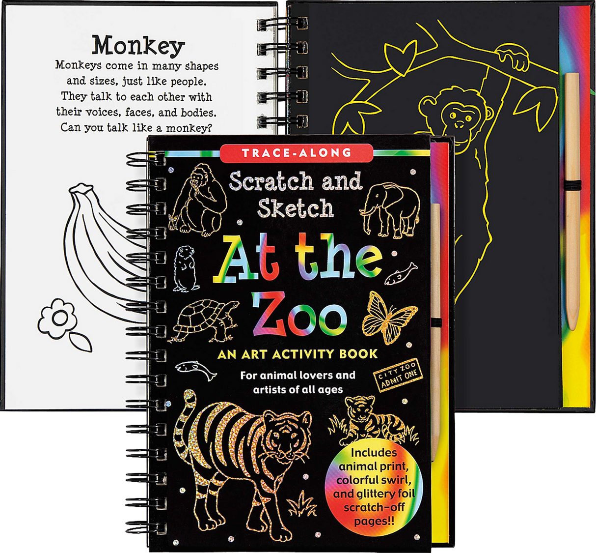 At The Zoo Scratch and Sketch