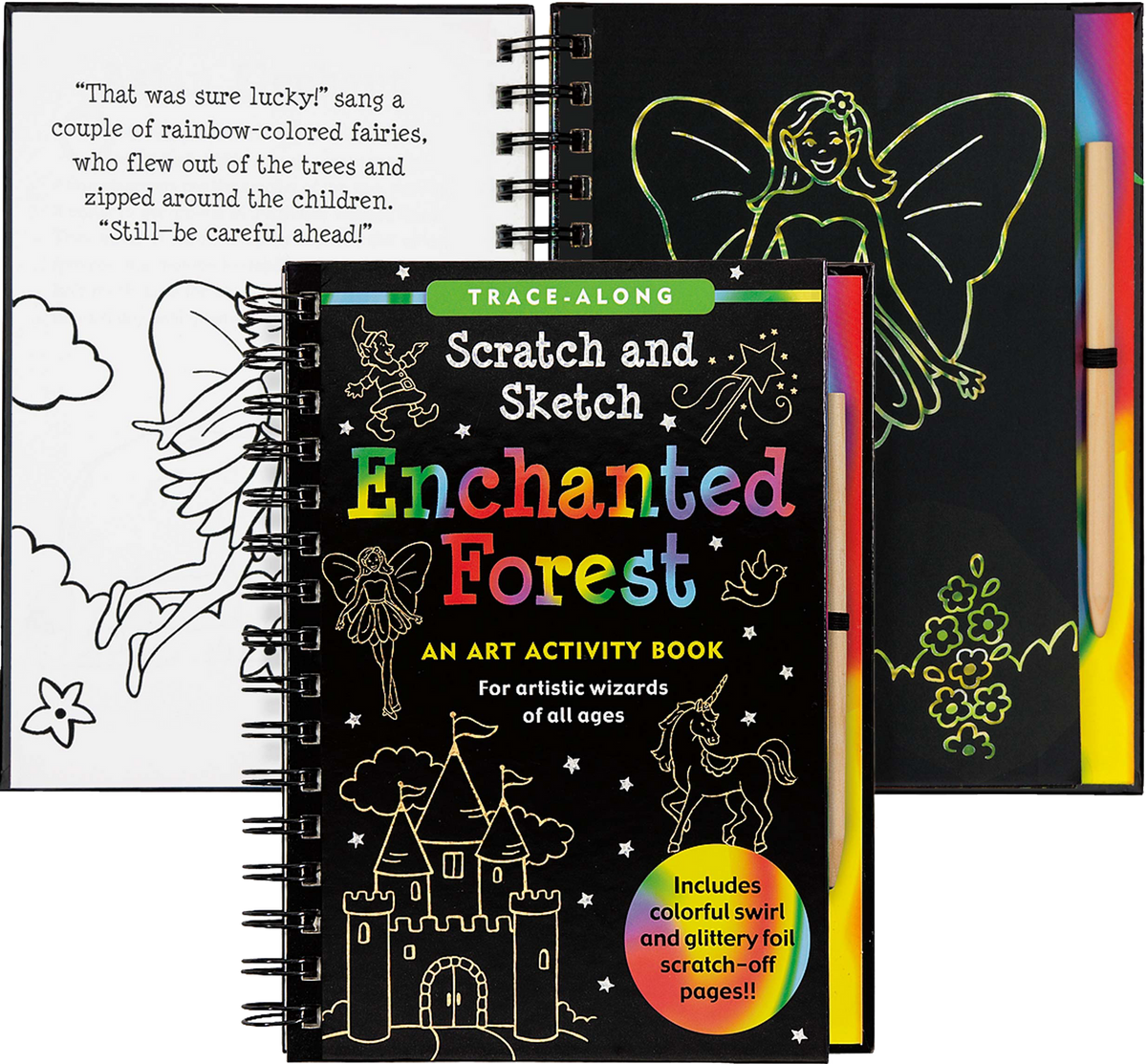 Enchanted Forest Scratch & Sketch